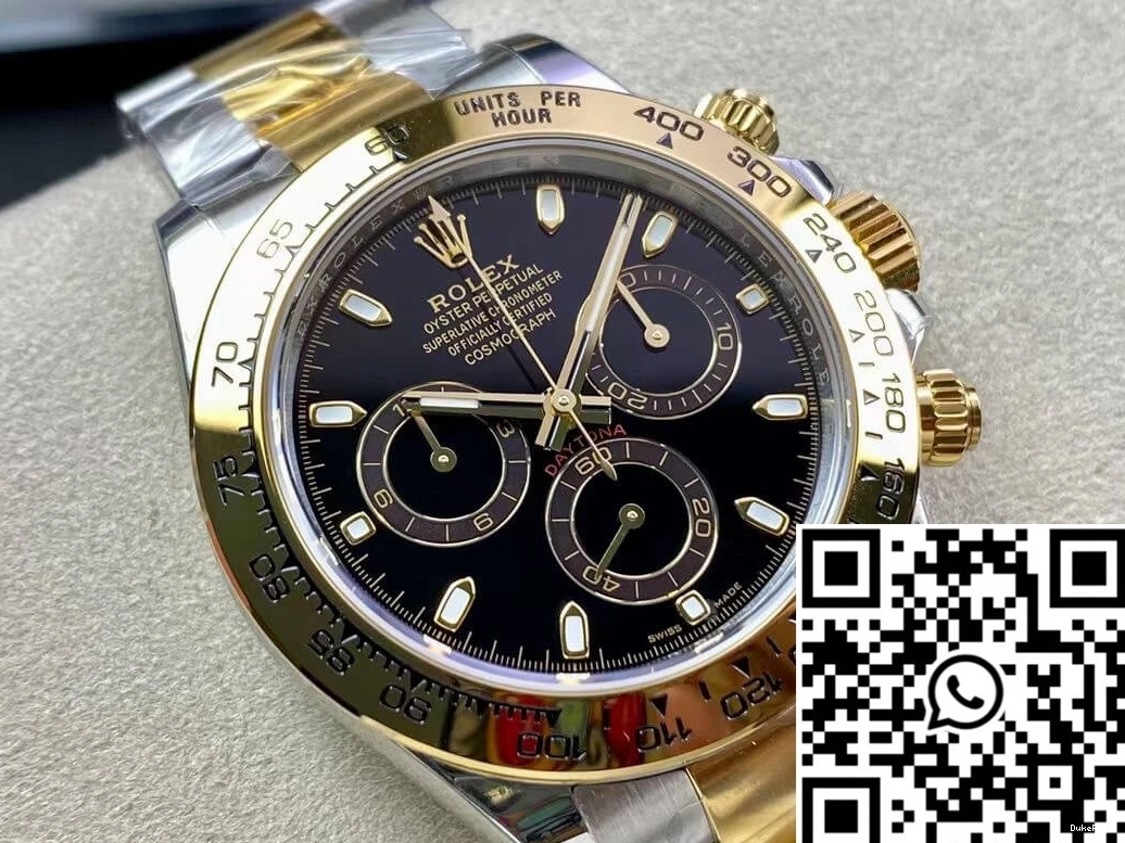 Dial M116503-0004 Daytona Rolex Black BT Factory Gold Yellow 0122